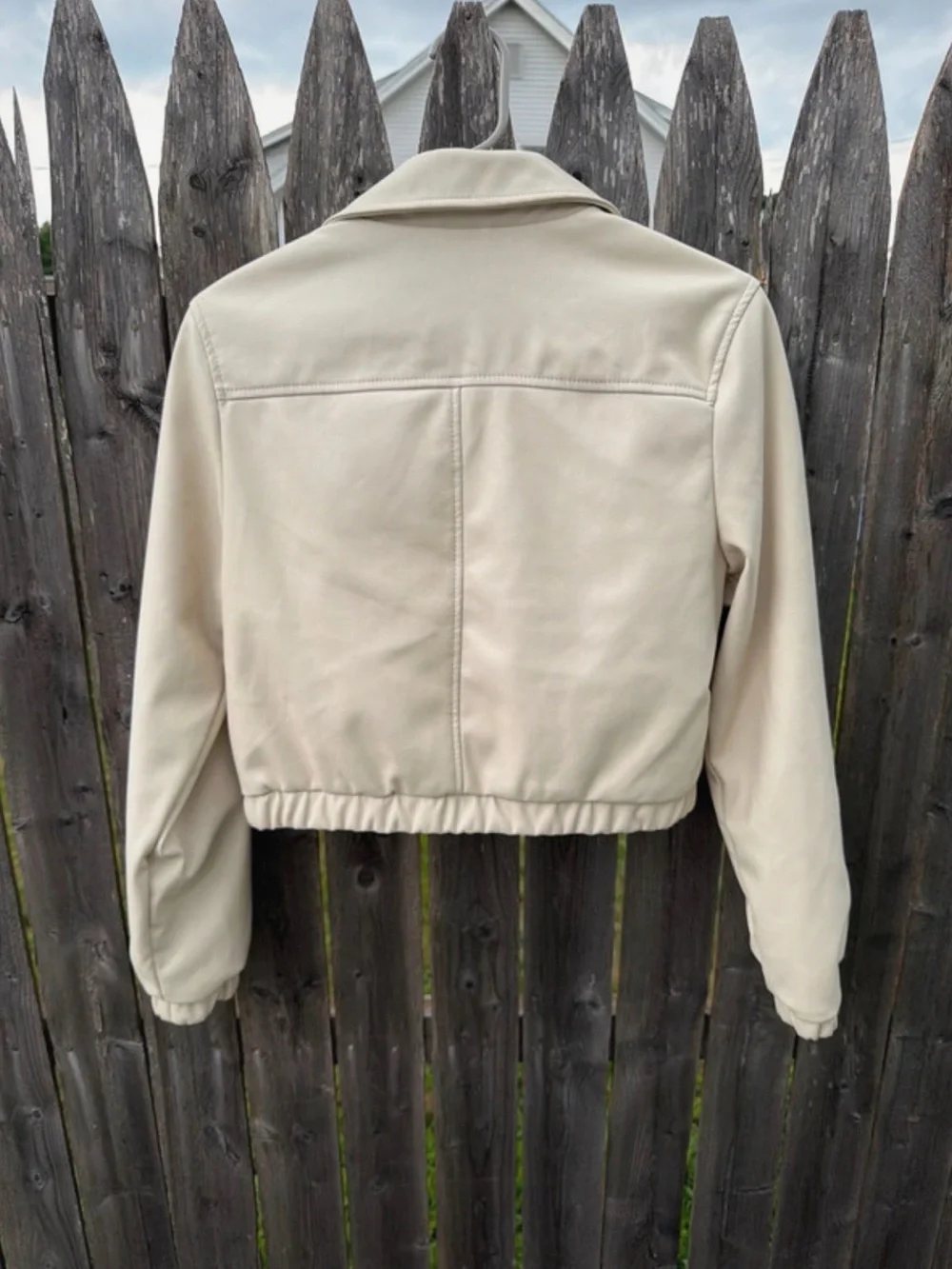 Forever 21 cropped moto